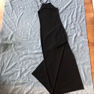 H&M Black Long Maxi Dress